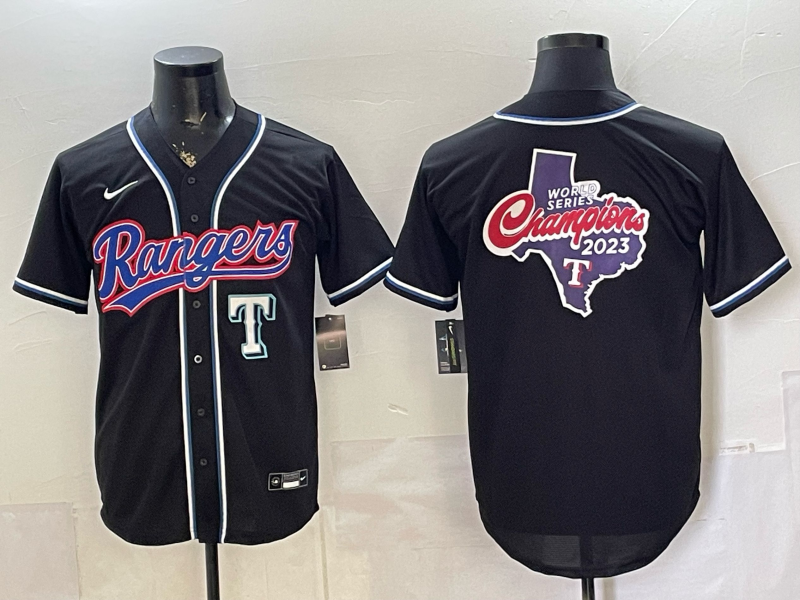 Men Texas Rangers blank black Nike 2026 MLB Jersey 0528008